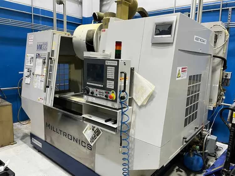 2012 Milltronics VV22IL vertical machining center